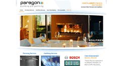 Desktop Screenshot of paragonplumbing.co.nz
