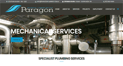 Desktop Screenshot of paragonplumbing.com.au